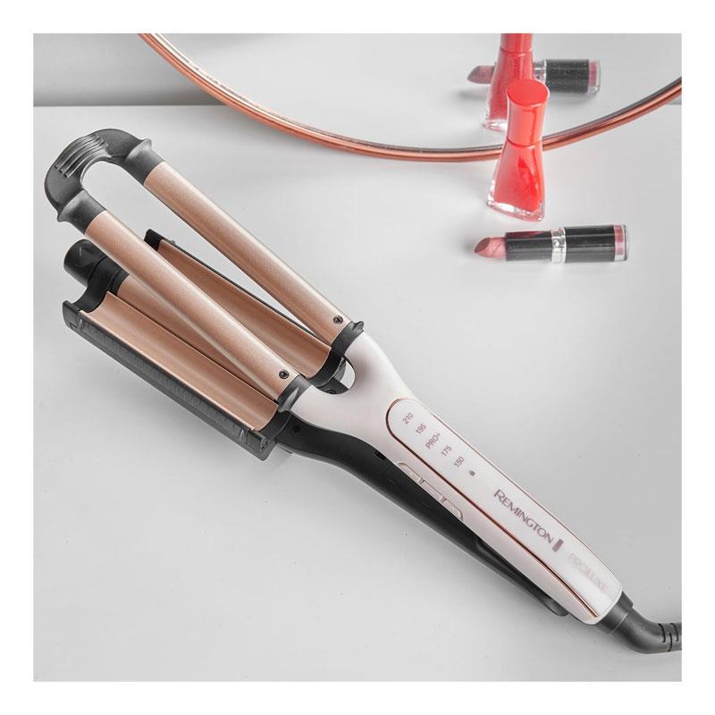 Remington Proluxe 4-In-1 Adjustable Waver Creates 4 Different Wavy Styles Cream Secondary image