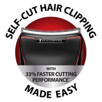 Remington Quick Cut Pro Hair Clippers 12 Guide Combs 1.5-15mm Waterproof Black