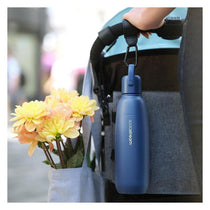 SodaStream Fizz & Go Cool Stainless Steel Double Insulated Carbonated Drinks Bottle 0.9 Litre Storm Blue