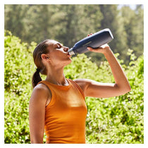 SodaStream Fizz & Go Cool Stainless Steel Double Insulated Carbonated Drinks Bottle 0.9 Litre Storm Blue