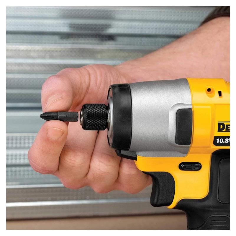 DeWalt 12V XR Sub-Compact Twin Pack Impact And Drill Driver Kit 2 x 2.0Ah Li-ion Multi-Voltage Charger TSTAK Toolbox