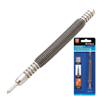 Blue Spot Tools Centre Punch Spring Loaded Metal Wood Dent Marker Hardened Tip