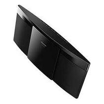 Panasonic Modern Bluetooth Flat Panel Hi-Fi System FM Radio CD Player USB 20W Speaker Black