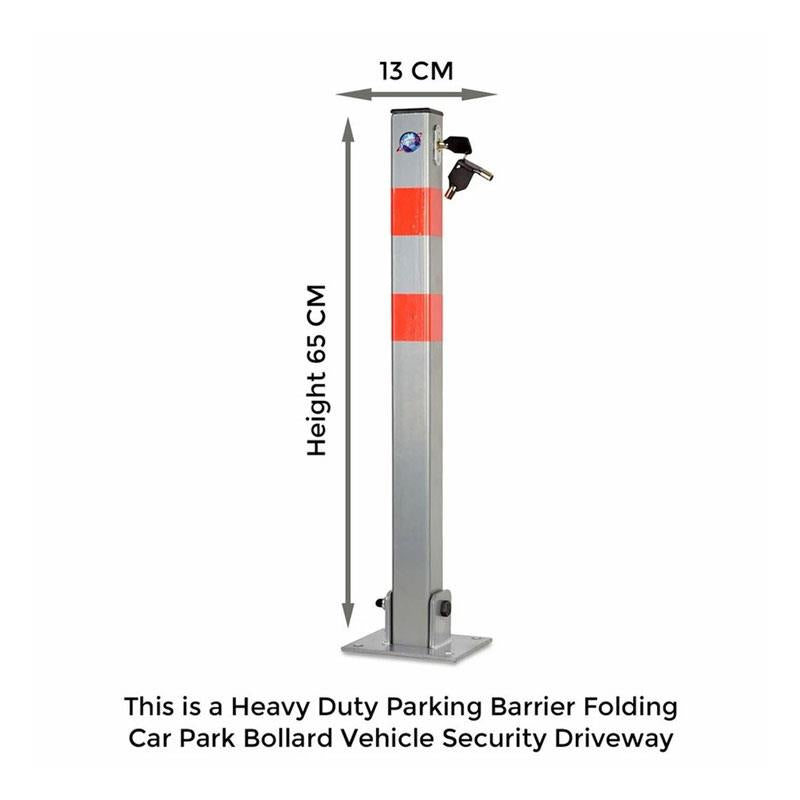Blue Spot Tools Folding Locking Parking Post Silver