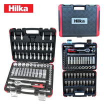 Hilka Tools 3/8 Inch Drive Socket Set Metric 58 Piece