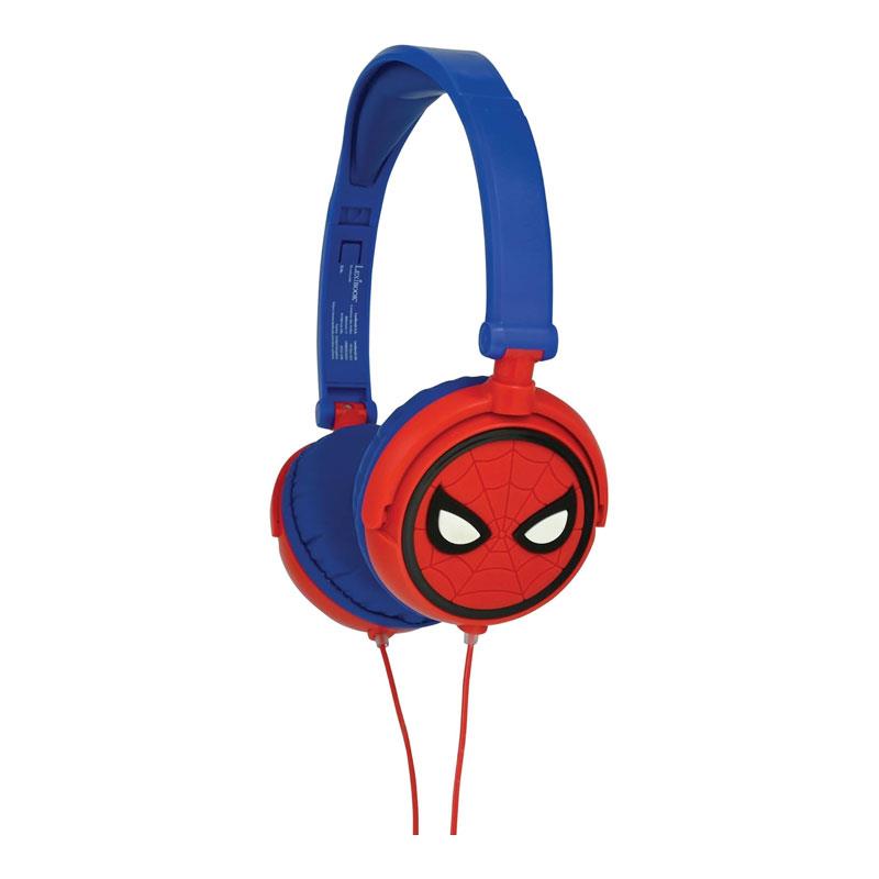 Lexibook Spider-Man Foldable Stereo Headphones With Volume Limiter - Red/Blue Secondary image