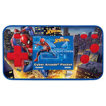 Lexibook Spider-Man Handheld Console Mini Cyber Arcade 150 Games - Red/Blue