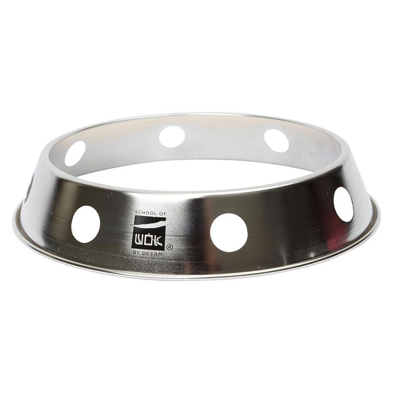School of Wok 10'/25cm Stainless Steel Wok Ring Round Bottom Wok Silver Main image