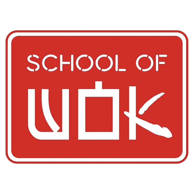 School of Wok 10'/25cm Stainless Steel Wok Ring Round Bottom Wok Silver