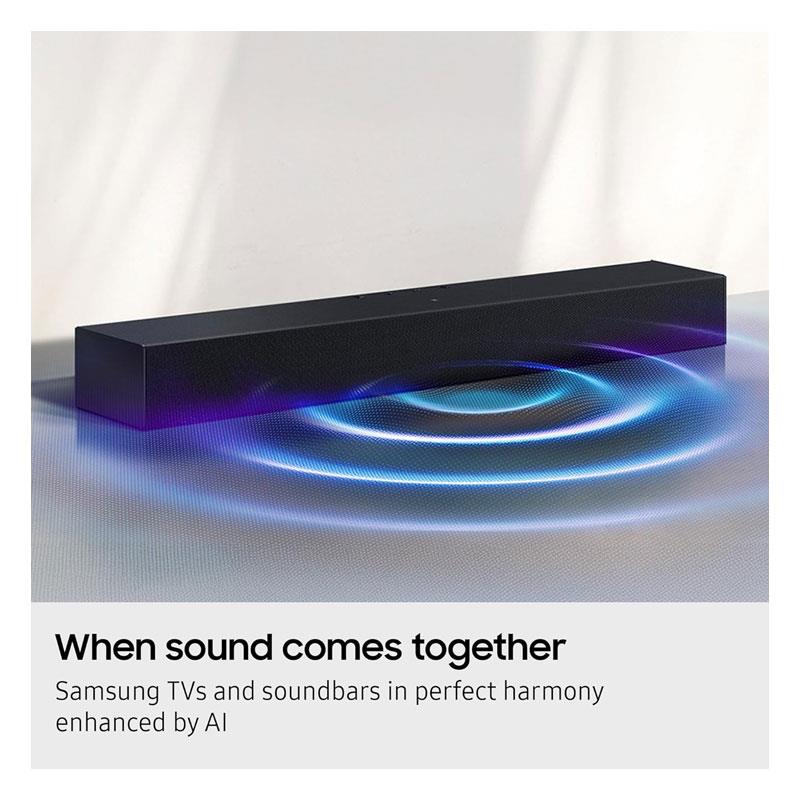 Samsung 2.0 All-in-One Sound Bar 4 Speakers Built-In Subwoofer 40W Black Secondary image
