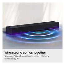 Samsung 2.0 All-in-One Sound Bar 4 Speakers Built-In Subwoofer 40W Black