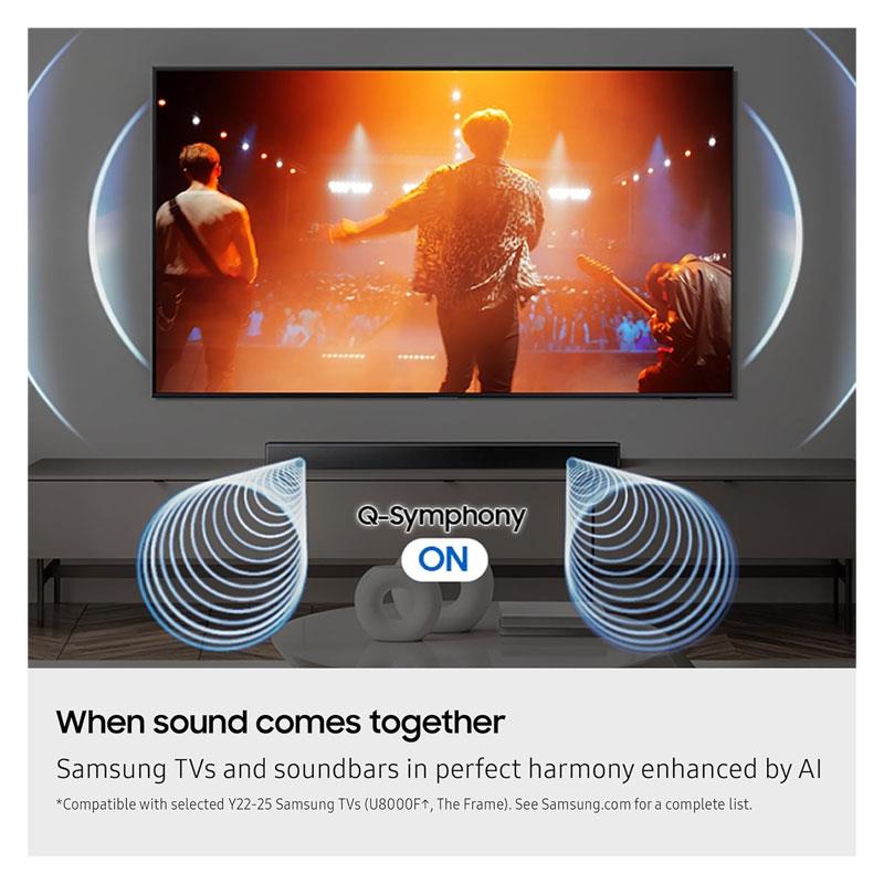 Samsung 3.1ch B-Series Soundbar Wireless Subwoofer Dolby 5.1ch Black