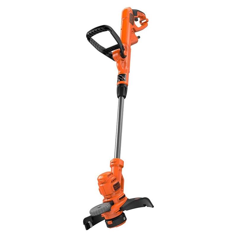 Black & Decker Corded Electric Grass Strimmer With Automatic Single Line Feed 550W 240V - Orange/Black