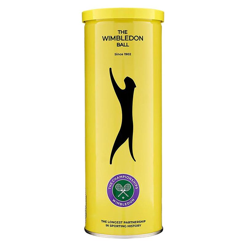 Slazenger Wimbledon Tennis Balls Tube of 3 Yellow Secondary image