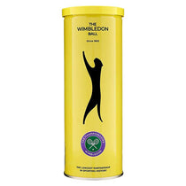 Slazenger Wimbledon Tennis Balls Tube of 3 Yellow