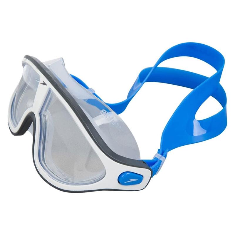 Speedo SPEFT Unisex Adult Biofuse Rift Mask Goggles Blue/White/Clear Main image