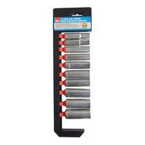 Hilka Tools 3/8 Inch Drive Deep Sockets Metric 10 Piece
