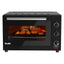 Dualit Electric Mini Oven 22 Litres Double Glazed Window Defrost Grill Roast & Bake Functions 1600W Black