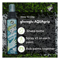 GloveGlu AQUAGrip Goalkeeping Glove Spray 120ml