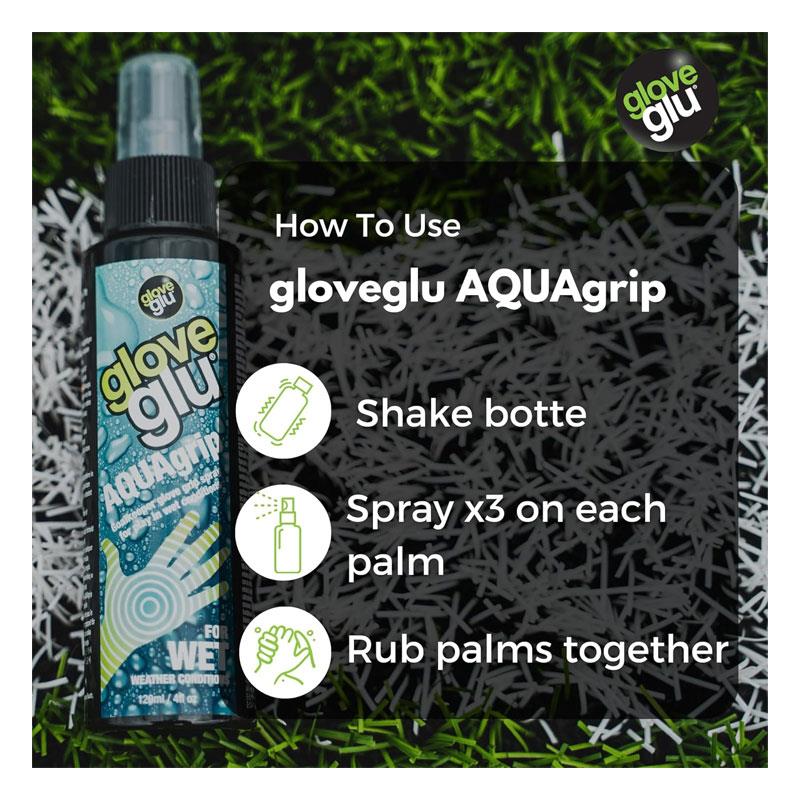 GloveGlu AQUAGrip Goalkeeping Glove Spray 120ml