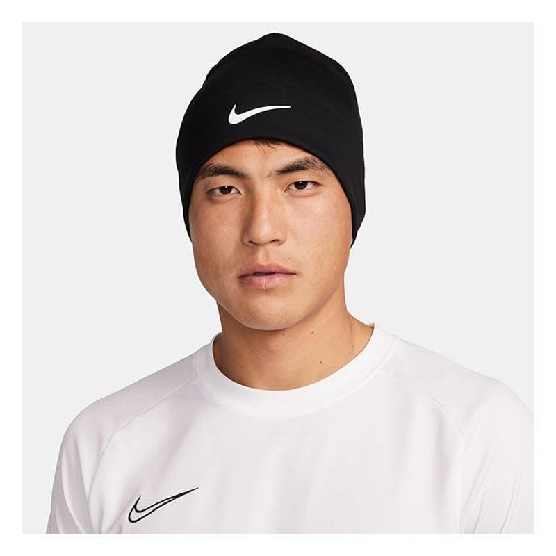 Nike Peak Beanie T-Shirt Unisex Regular Fit Size 1 - Black