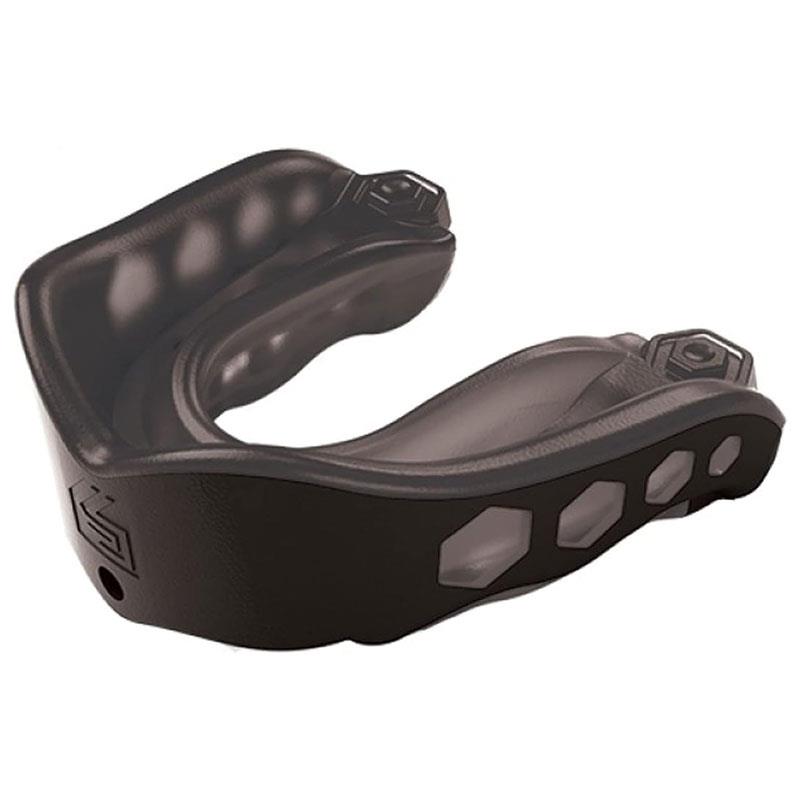 Shock Doctor Gel Max Mouthguard Junior Comfortable Triple-Layer Design Black Main image