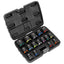 Sealey 1/2 Inch Square Drive Impact Socket Set Standard Metric 16 Piece