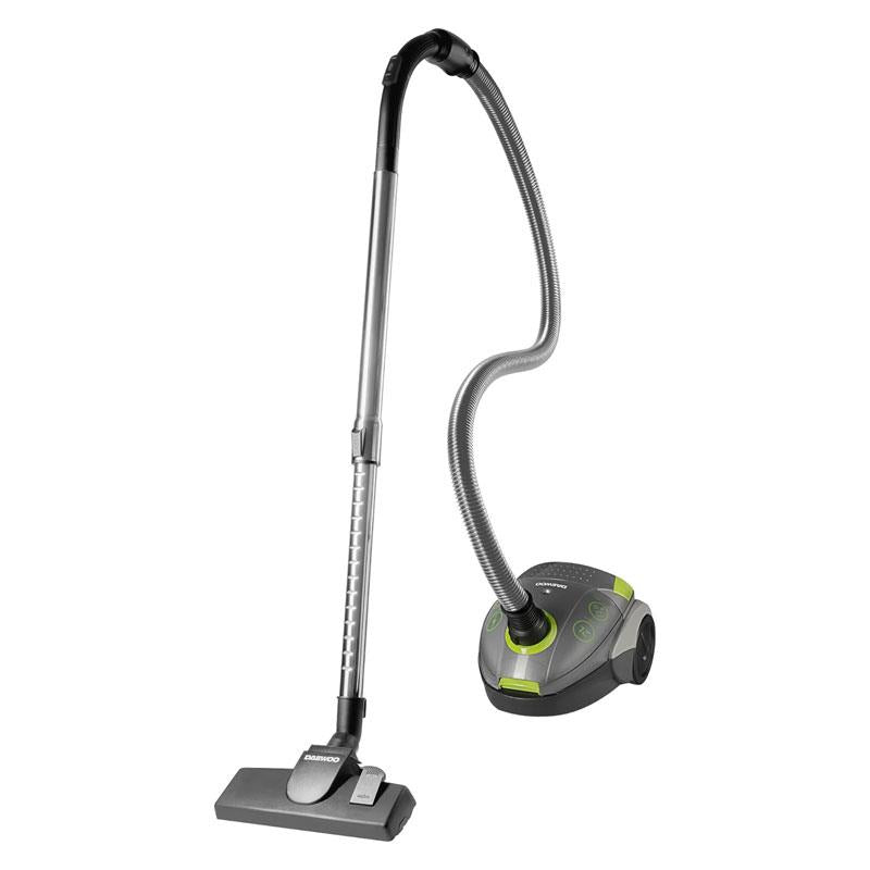 Daewoo Tornado Compact Bagged Vacuum Cleaner 700W 2 Litres Green & Grey Main image