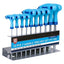 Blue Spot Tools T Handle Torx Key Set (T9-T50) 10 Piece