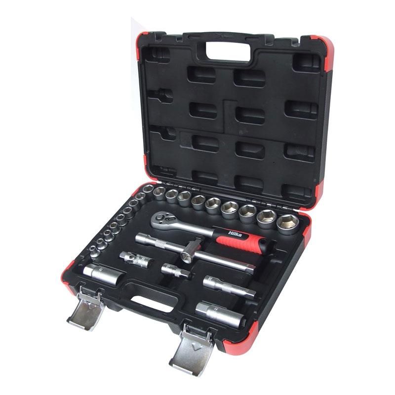 Hilka Tools 3/8 Inch Drive Socket Set Metric 26 Piece