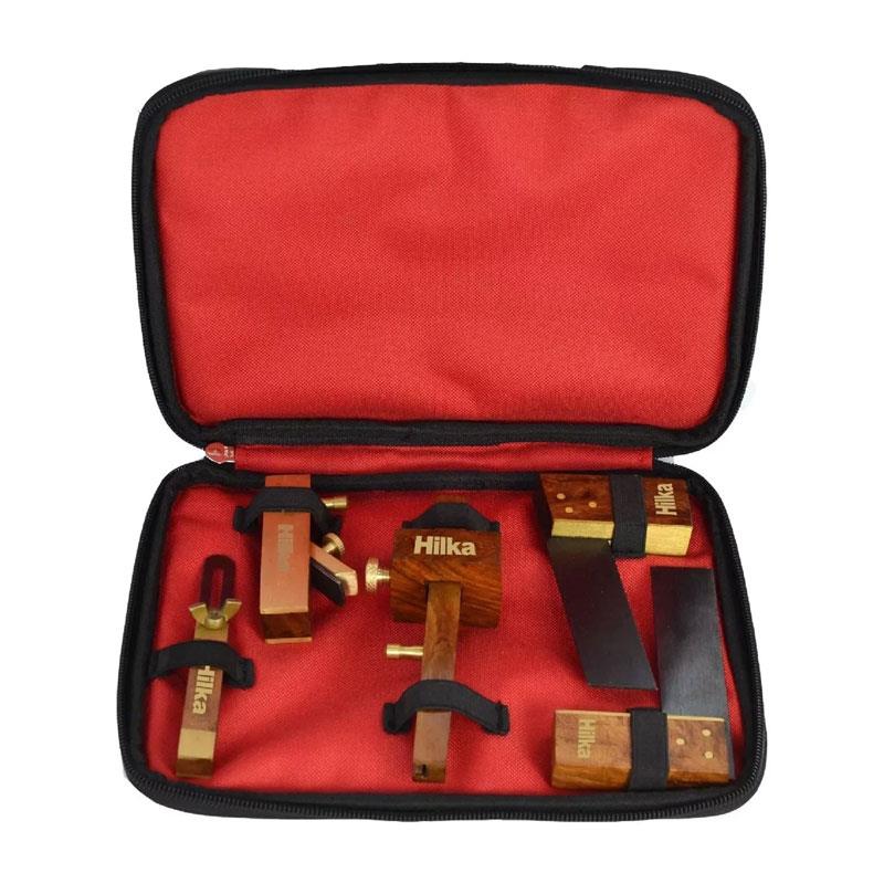Hilka Tools Miniature Woodworking Tool Set In Bag 5 Piece Main image