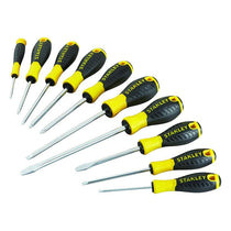 Stanley Essential Screwdriver Set PH Phillips PZ Pozi Flat 10 Piece