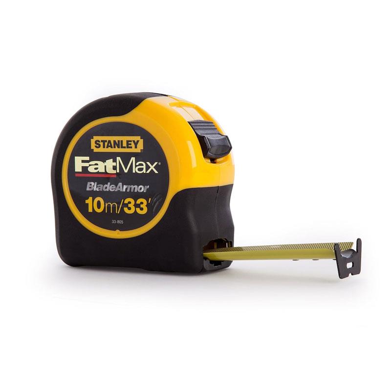 Stanley Fatmax Blade Armour Tape Measure Metric/Imperial 33ft/10m Main image