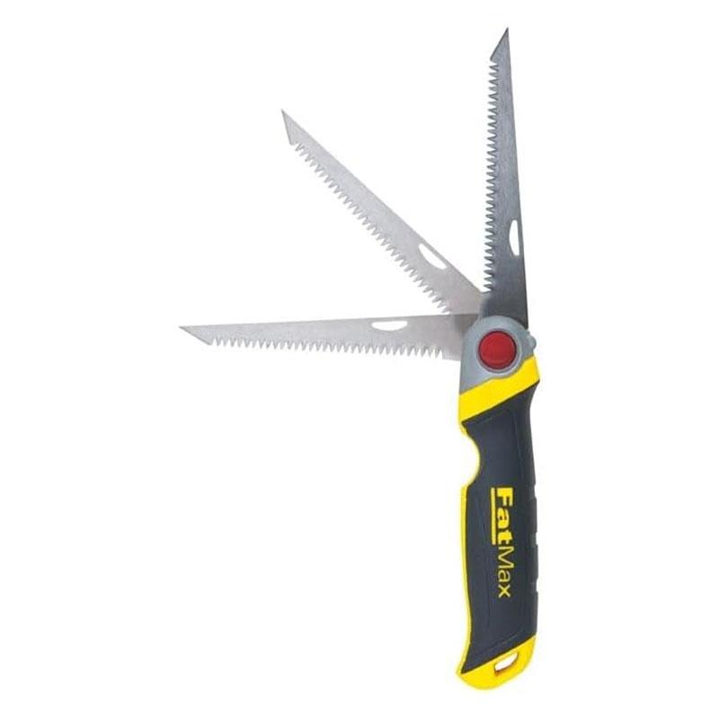 Stanley Folding Jabsaw 8 TPI Blade 3 Locking Positions Ultra Hard Tooth Soft Grip Handle Yellow/Black Secondary image