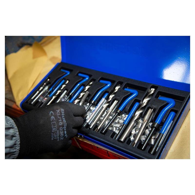 Blue Spot Tools Thread Repair Kit 131 Piece
