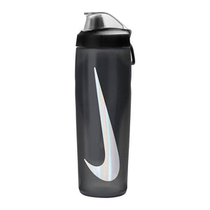 Nike Refuel Bottle Locking Lid 24Oz/710ml Anthracite/Black/Silver Iridescent