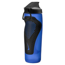 Nike Refuel Bottle Locking Lid 24Oz/710ml Game Royal/Black/Silver Iridescent