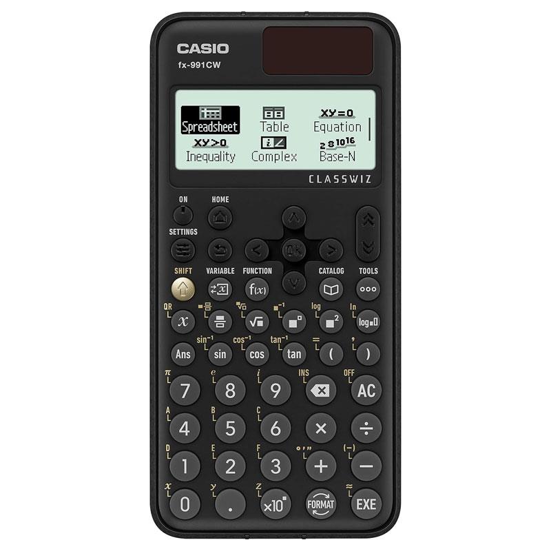 Casio FX-991 CW Scientific Calculator 540 Functions Natural Display Grey