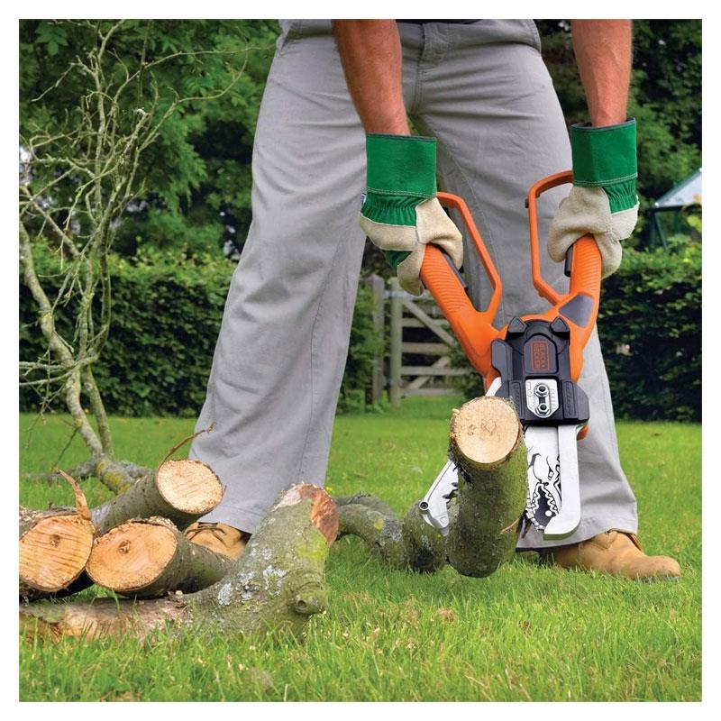 Black & Decker Alligator Chainsaw Lopper Pruner 550W 230V Orange & Black