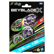 Beyblade X Yell Kong 3-60GB And Helm Knight 5-80T Top Dual Pack Set 2 Right-Spin Tops Spinning Bey Toys