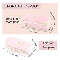 Kawaii Pencil Cases Large Capacity Pencil Bag Pouch Holder Box For Teen Students Girls - Pale Pink