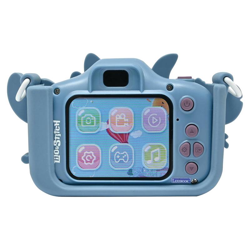 Lexibook Disney Stitch Kids Camera With Protective Cover Blue Secondary image
