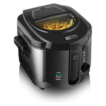 Tower Deep Fat Fryer Adjustable Thermostat 1500W 2 Litres Black