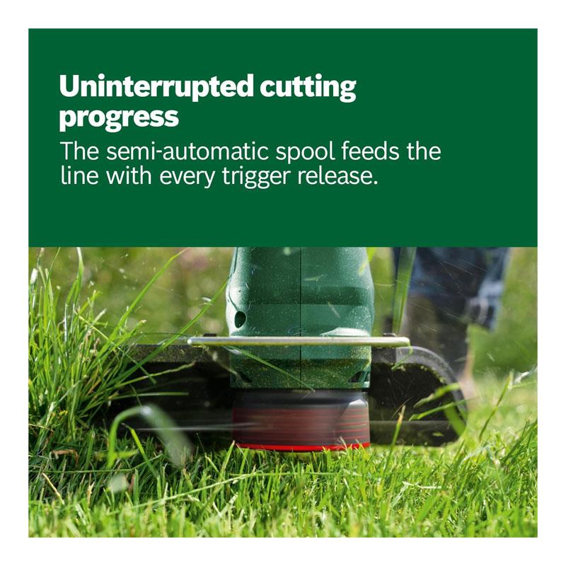 Bosch EasyGrassCut 18V-26 Cordless Grass Trimmer Body Only - Classic Green