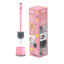 Swan Lynsey's Toilet Brush Refillable Cleaning Solution Dispenser Silicone Anti-Clog Anti-Drip Pink