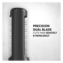 Wahl Precision Ear Nose And Eyebrow Trimmer Vertical Trimming Head Fully Washable 5 Trimming Lengths Silver