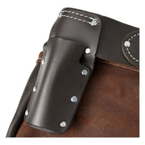 Hilka Heavy Duty Oil Tanned Leather Double Tool Belt Brown