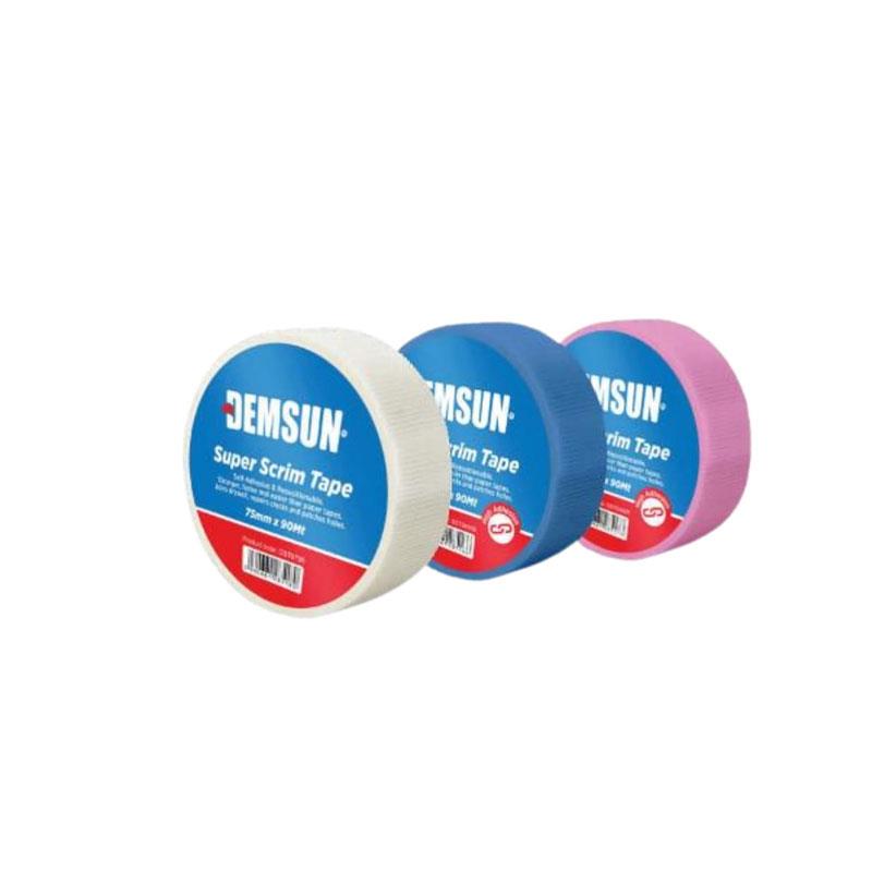 Demsun Fibreglass Scrim Self Adhesive Tape 48mm X 90mm Pink Main image