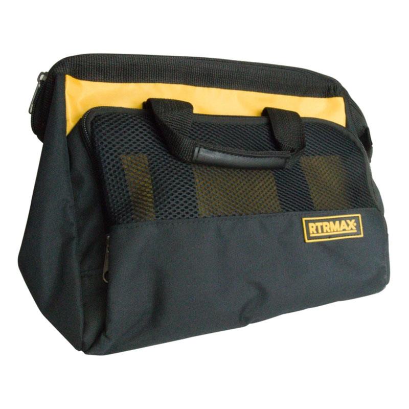 RTRMAX 14 Inch Heavy Duty Tool Bag 5 Pockets Reinforced Handle Carry Case Black Main image