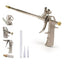 RTRMAX Extra Strong Aluminium Foam Gun Heavy Duty Caulking Gun Silver